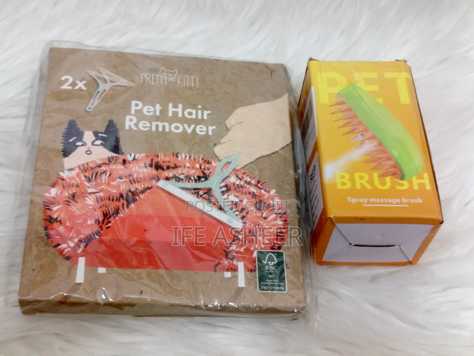 Pet Hair Remover and Pet Hair Brush