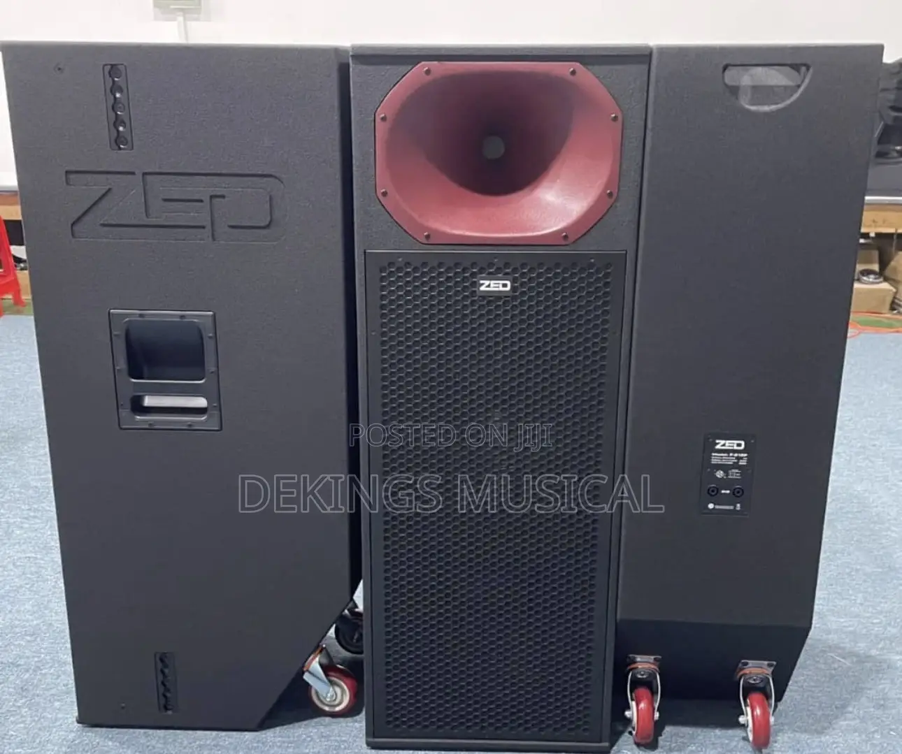 Zed 215p Professional Double 15-Inch Loudspeaker Cabinet