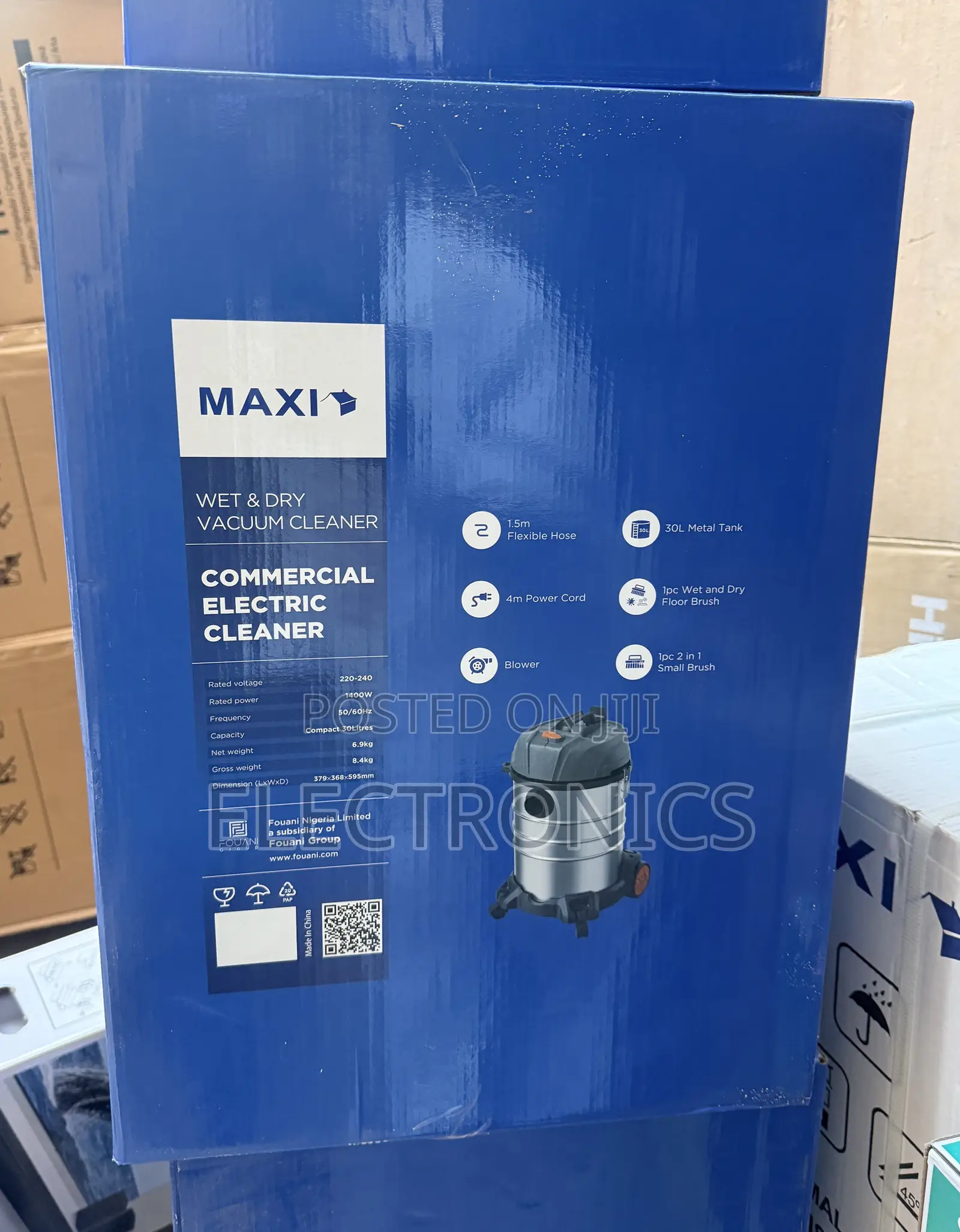 Maxi Vacuum Cleaner 30l Wet Dry