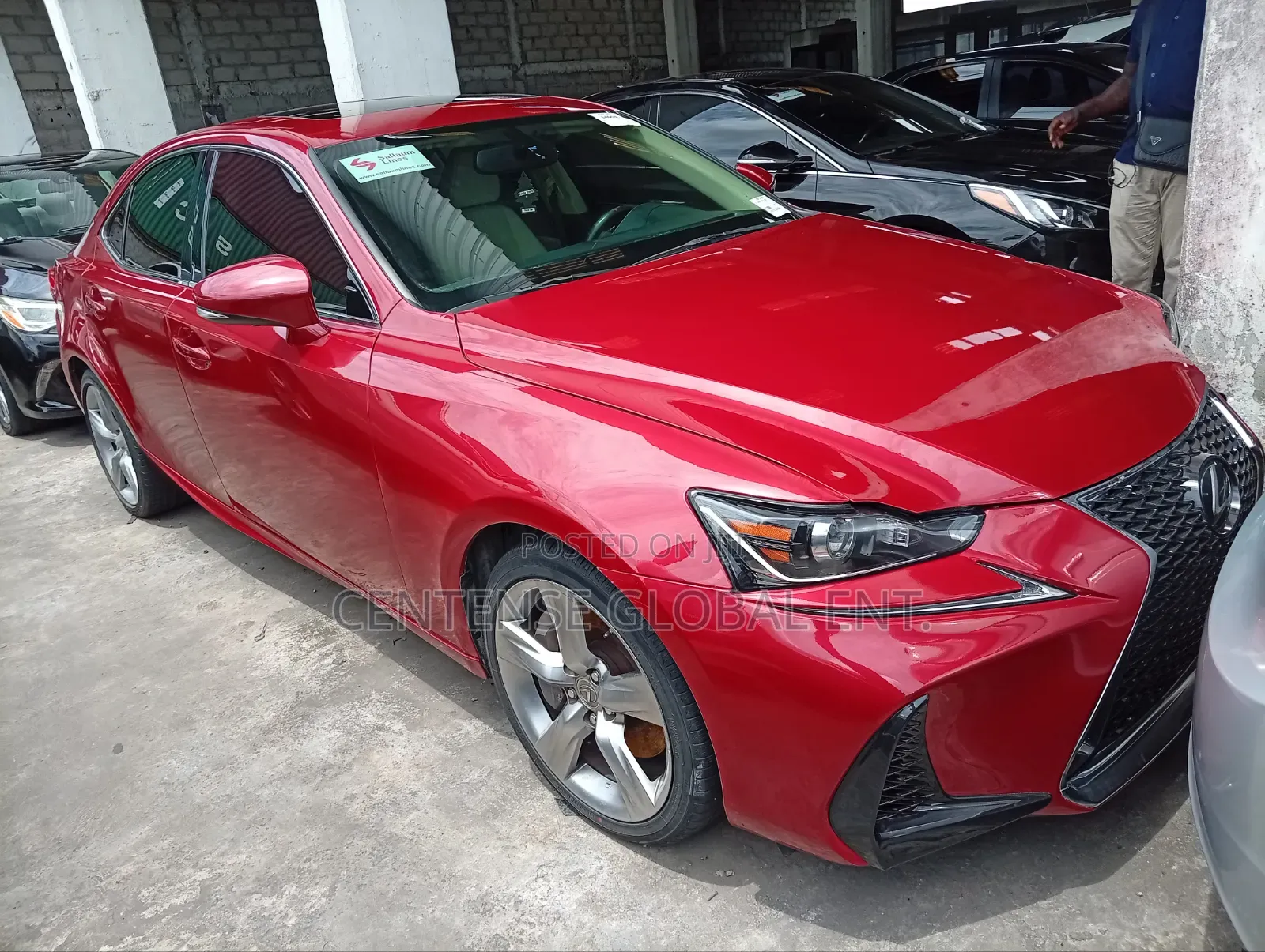 Lexus IS 350 AWD 2014 Red