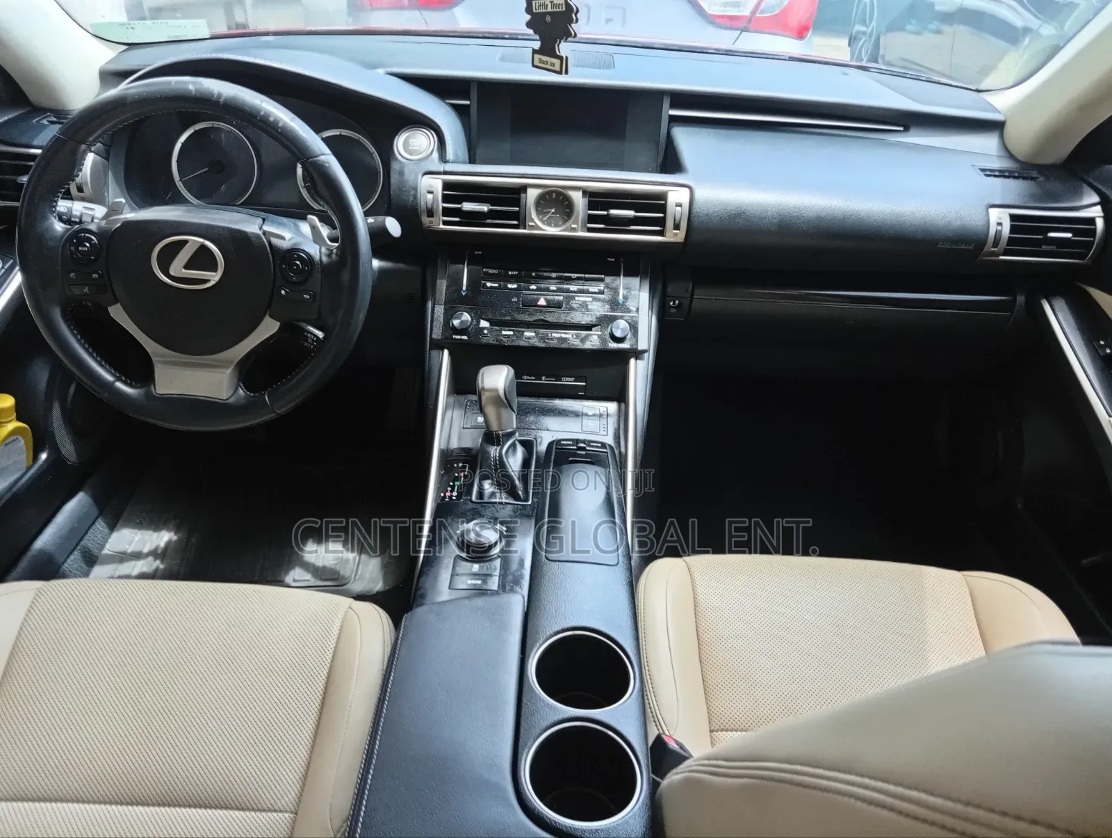 Lexus IS 350 AWD 2014 Red