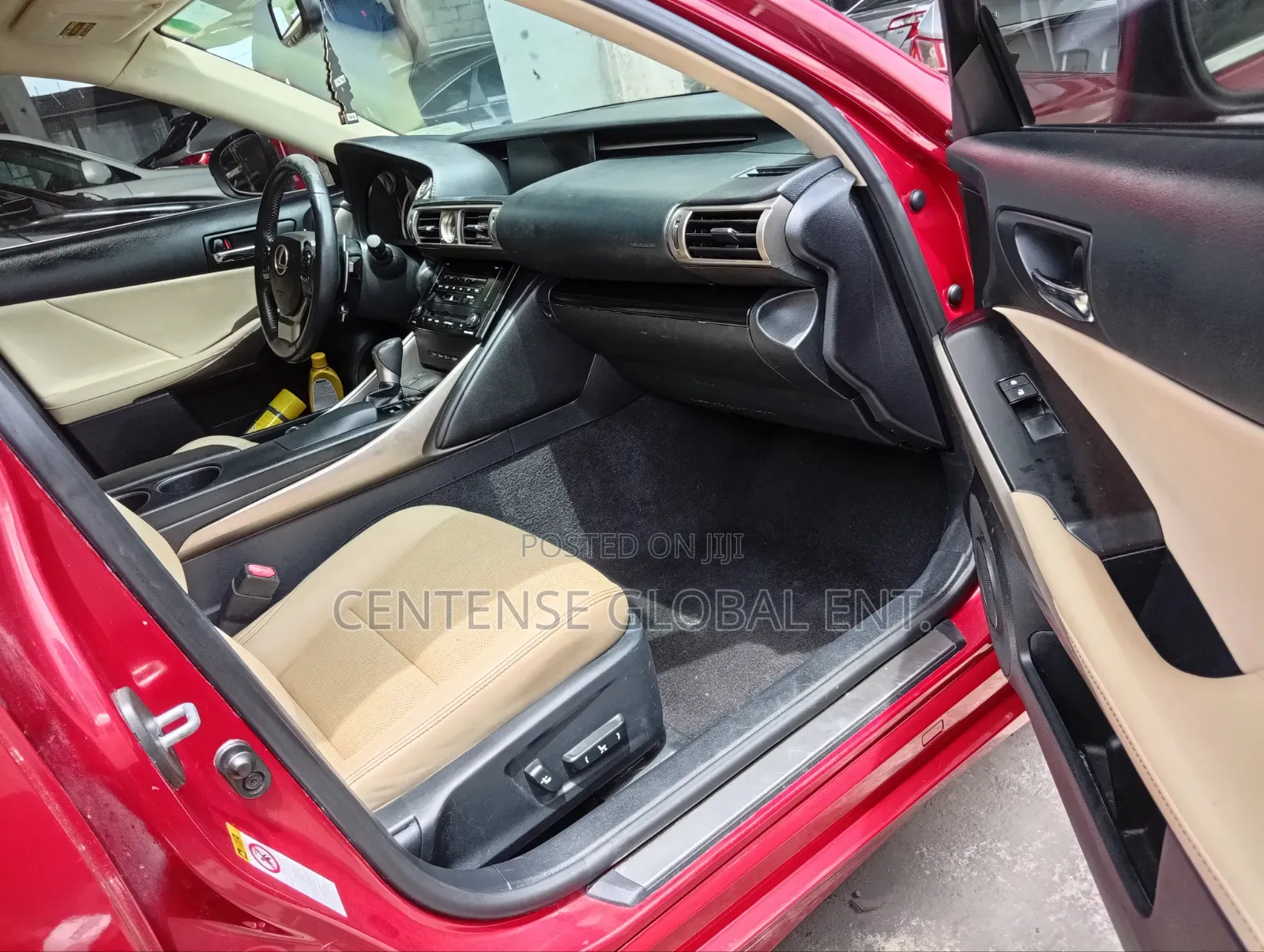 Lexus IS 350 AWD 2014 Red