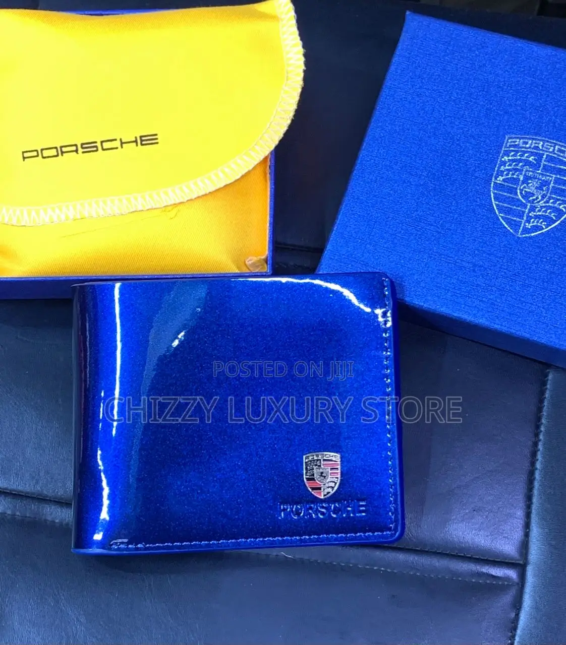 Porsche Quality Luxury Men Genuine Leather Wallet