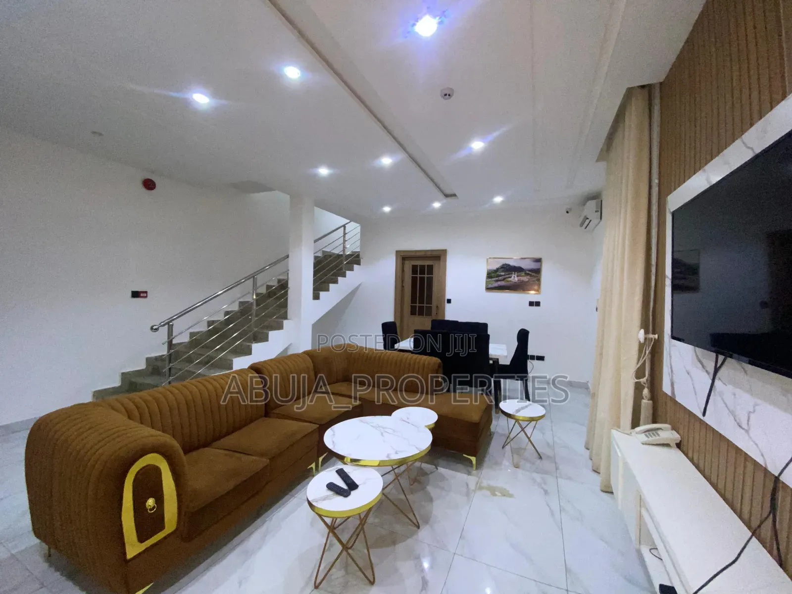 Furnished 4bdrm Duplex in In A Serene, Jabi for rent