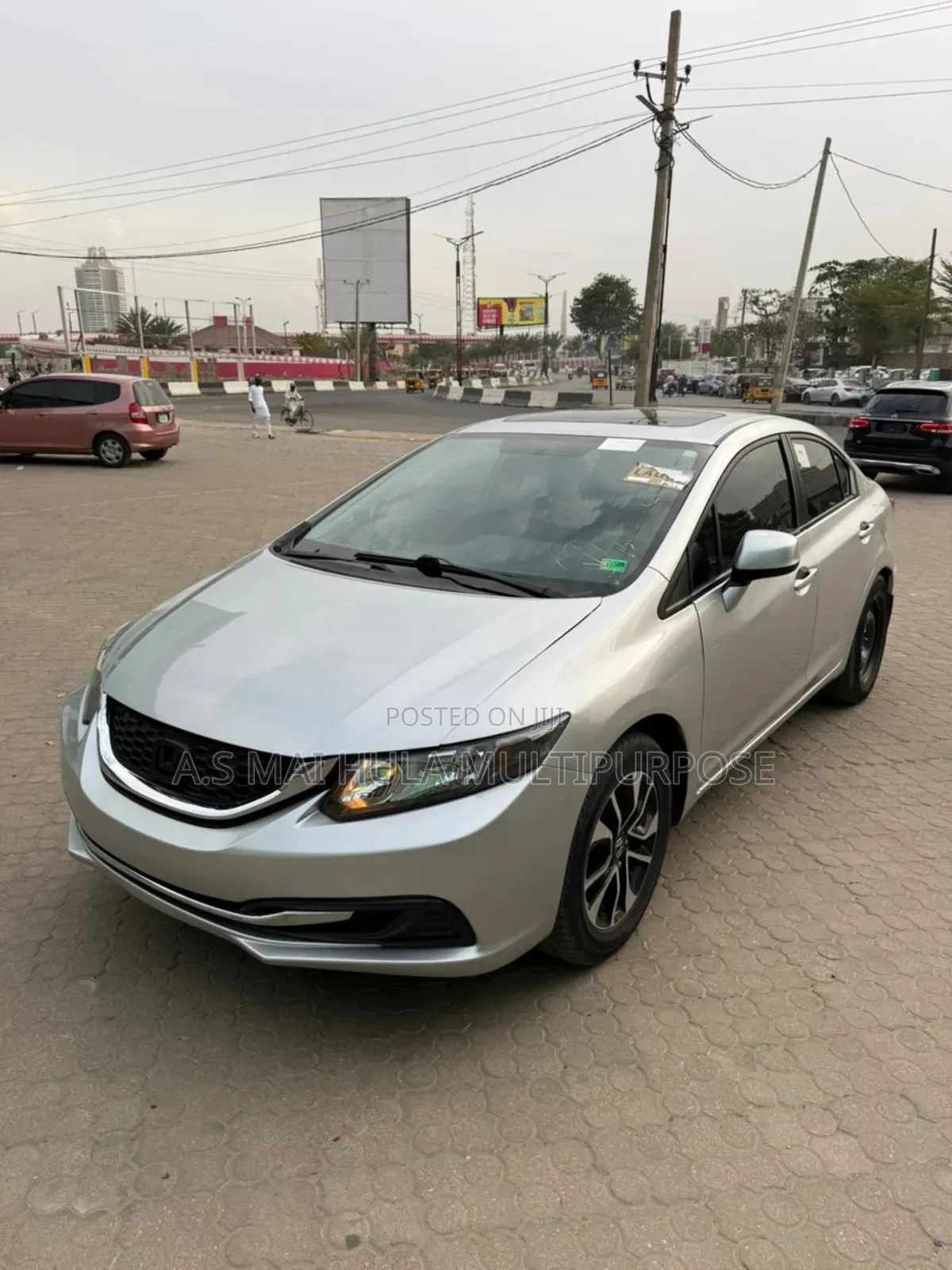 Honda Civic EX 2dr Coupe (1.8L 4cyl 5M) 2015 Silver