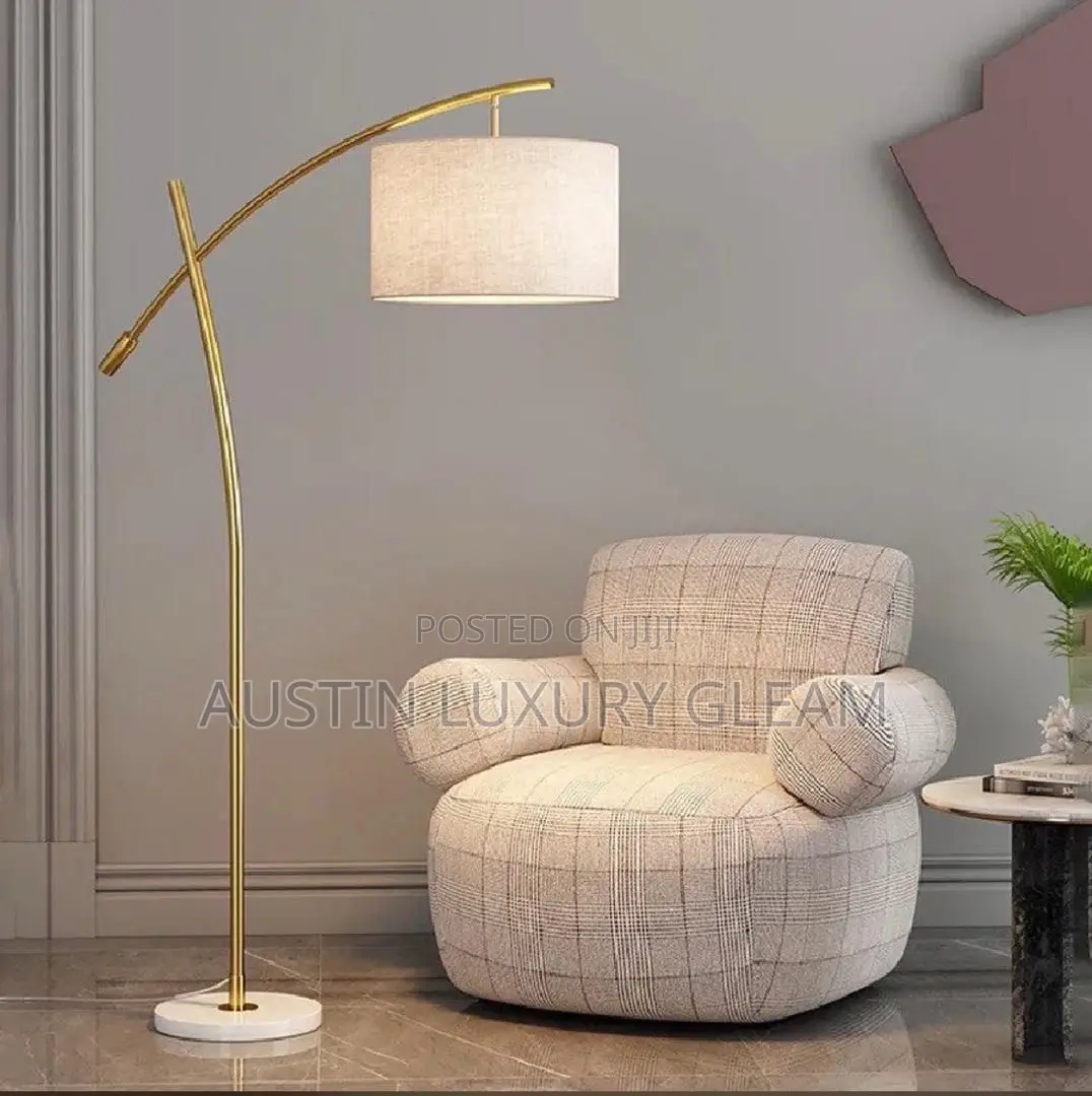 Modern Standing Bedside Lamp – Elegant Bedroom Lighting