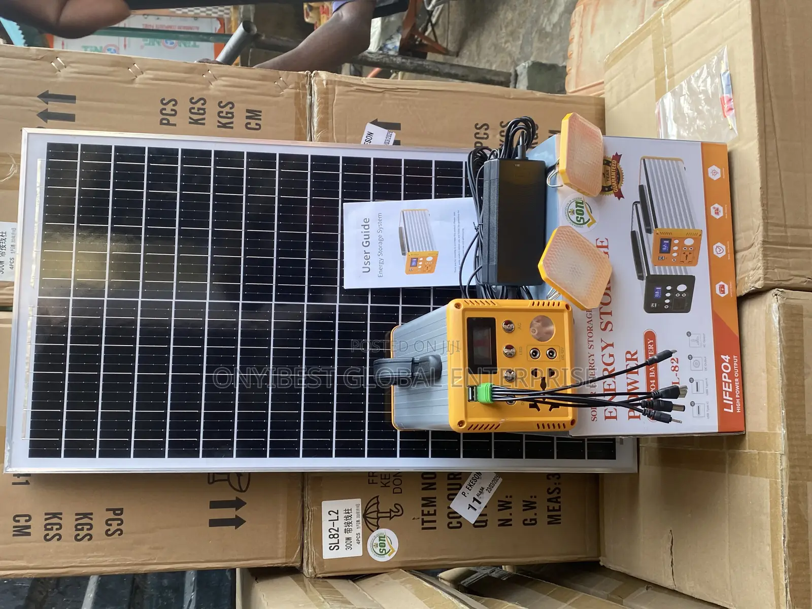 300watts Solar Generator With 50watts Panel