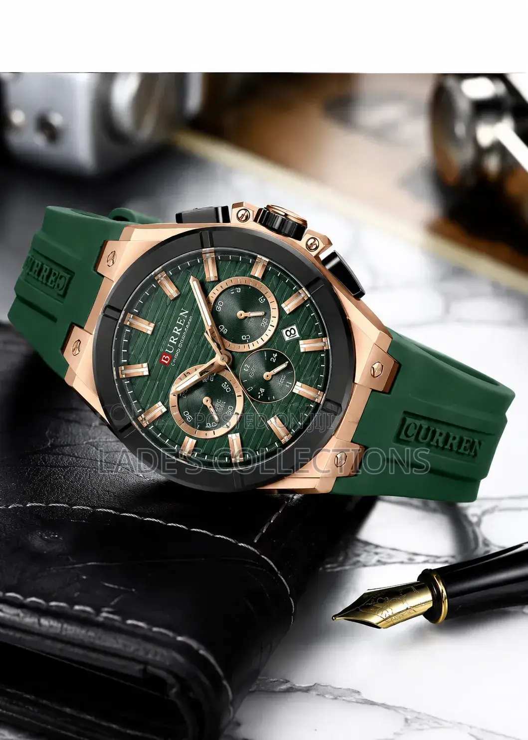 High Quality Curren Chronograph Wrist Watches