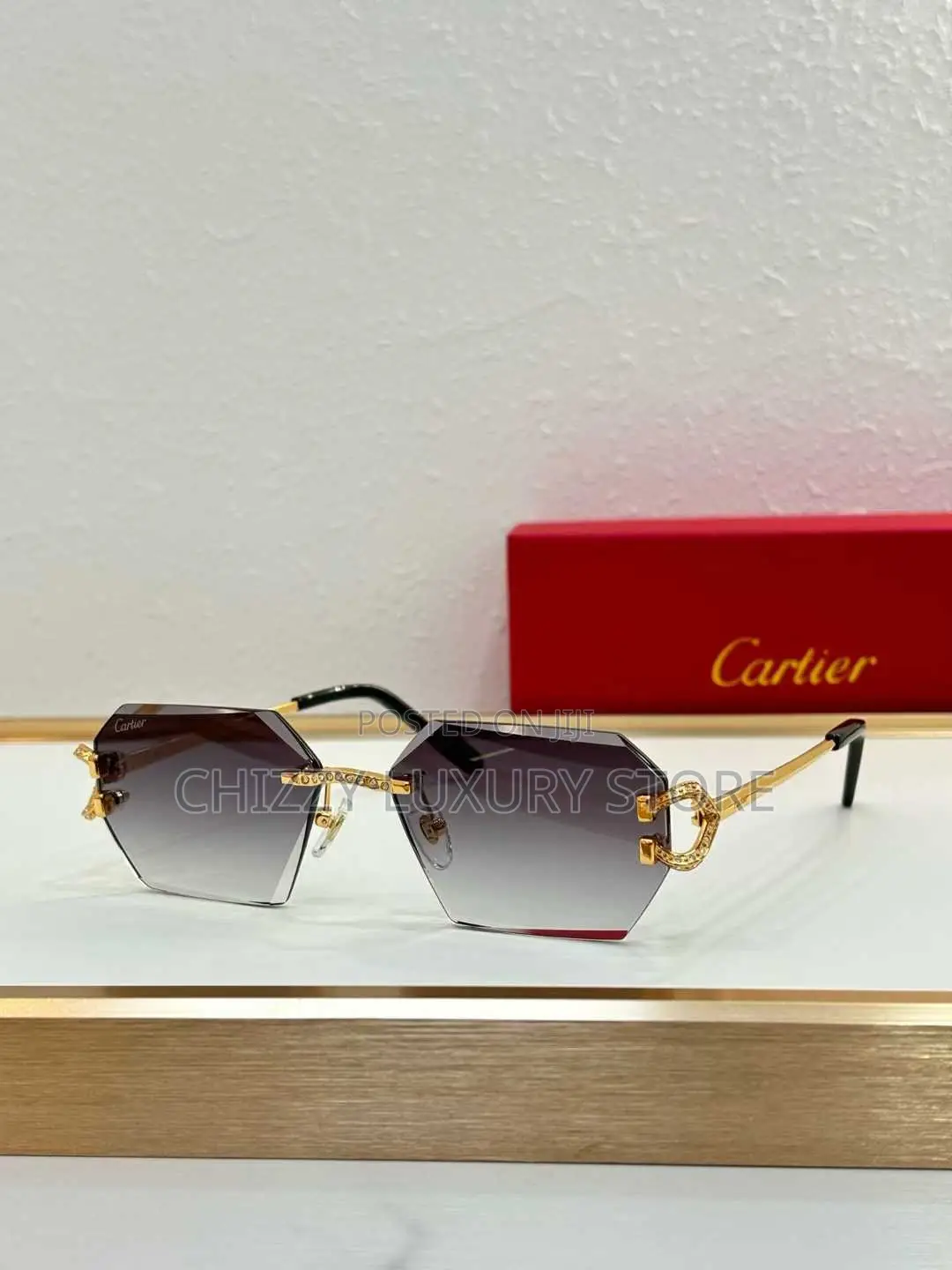 Cartier Quality Luxury Men Sunglasses
