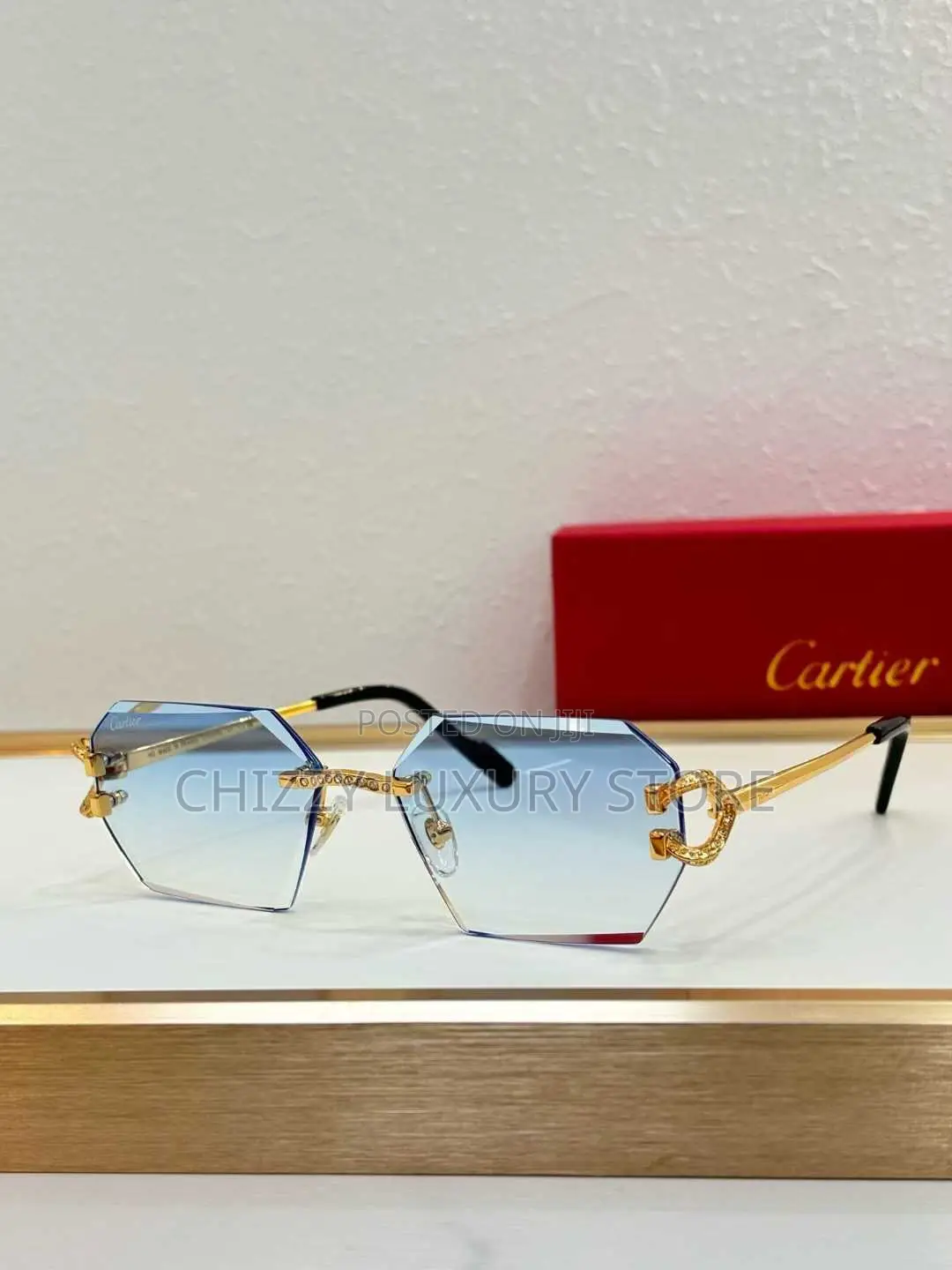 Cartier Quality Luxury Men Sunglasses