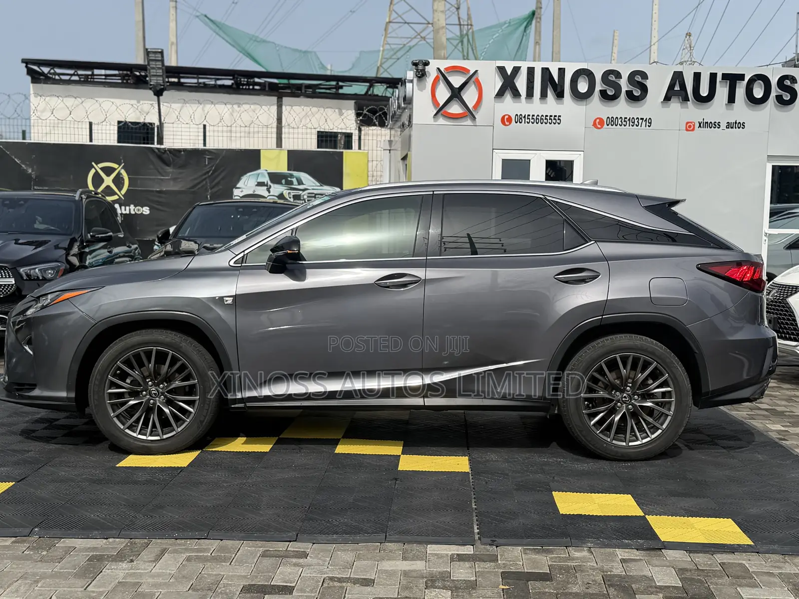 Lexus RX 350 F Sport AWD 2017 Gray