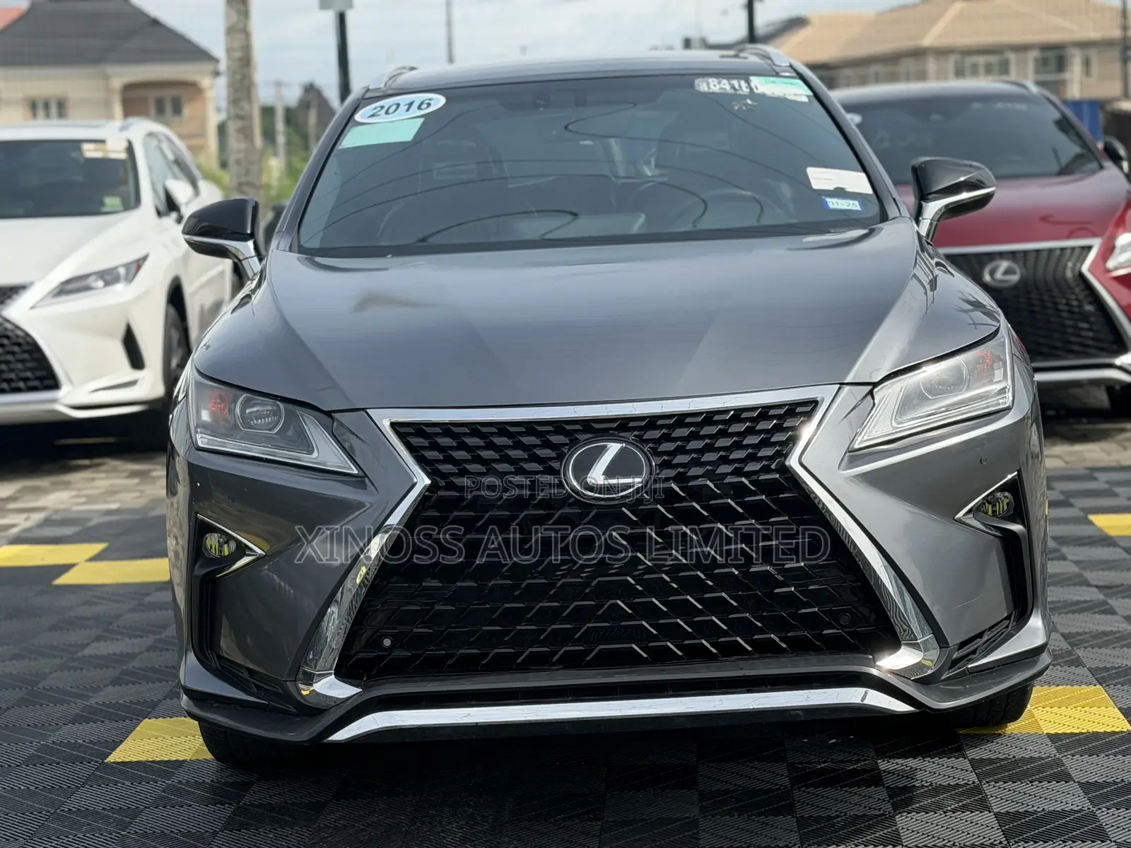 Lexus RX 350 F Sport AWD 2017 Gray