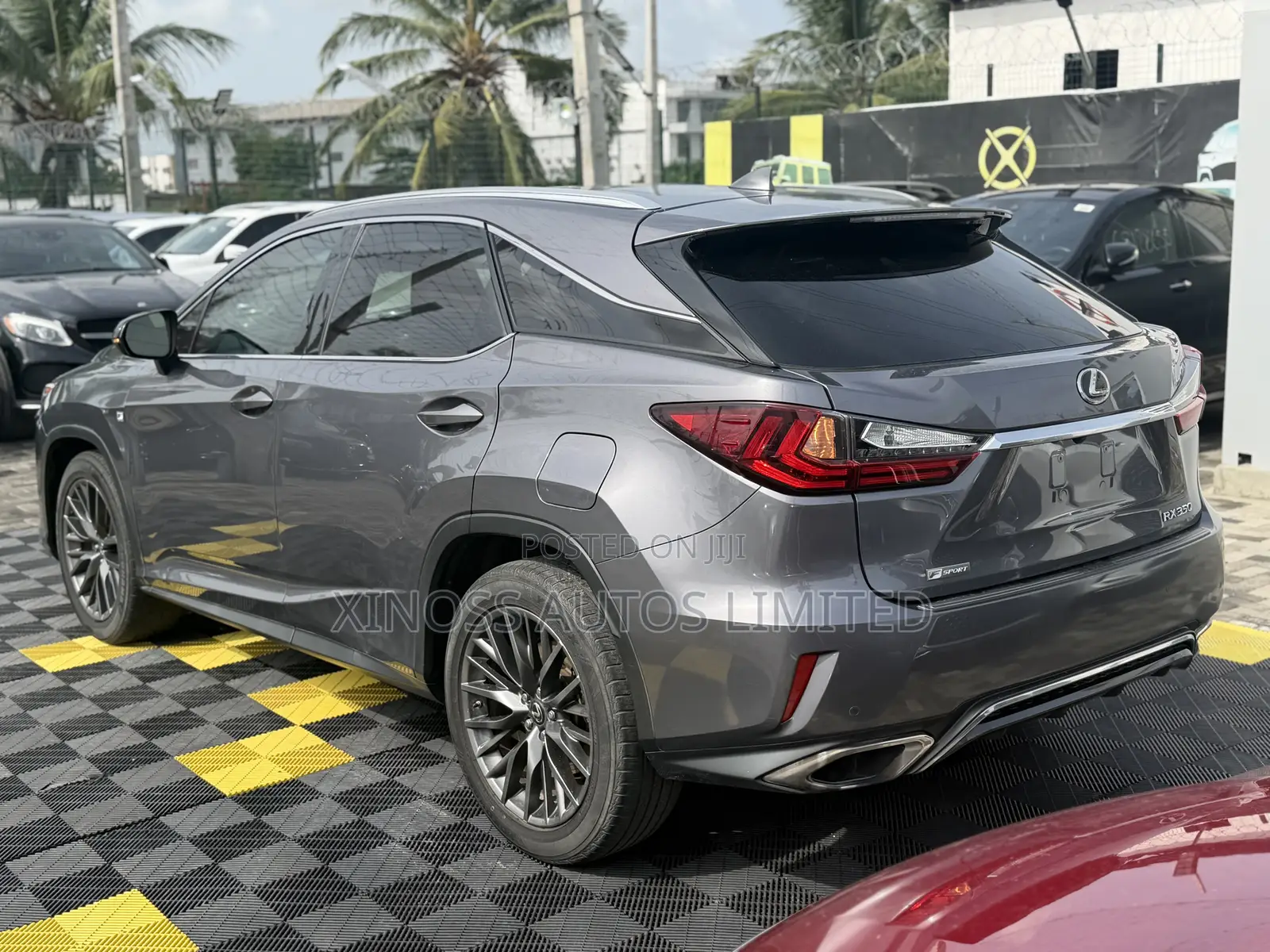 Lexus RX 350 F Sport AWD 2017 Gray