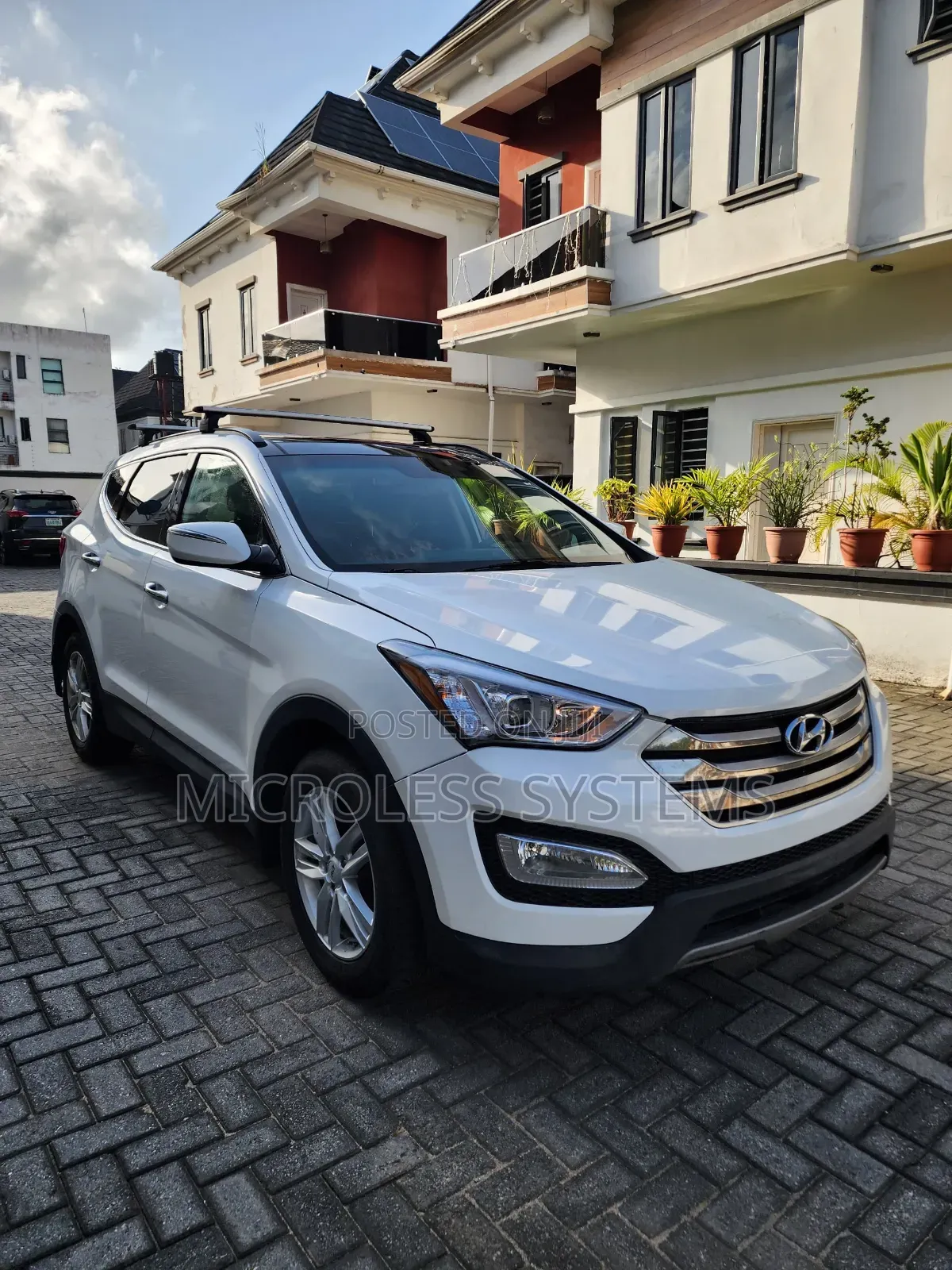 Hyundai Santa Fe 2016 White