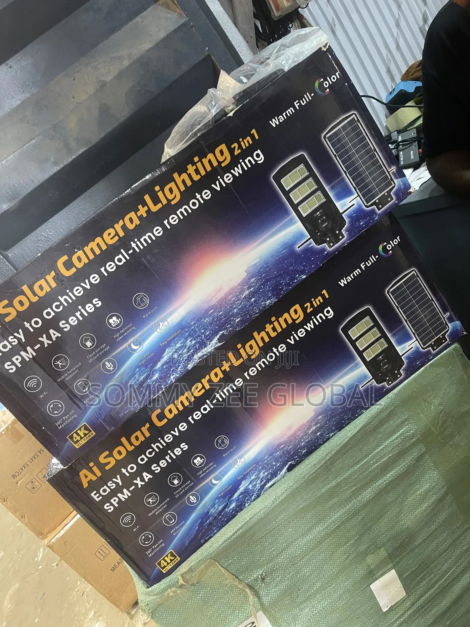 Ai Solar Camera+Lightning 2in1