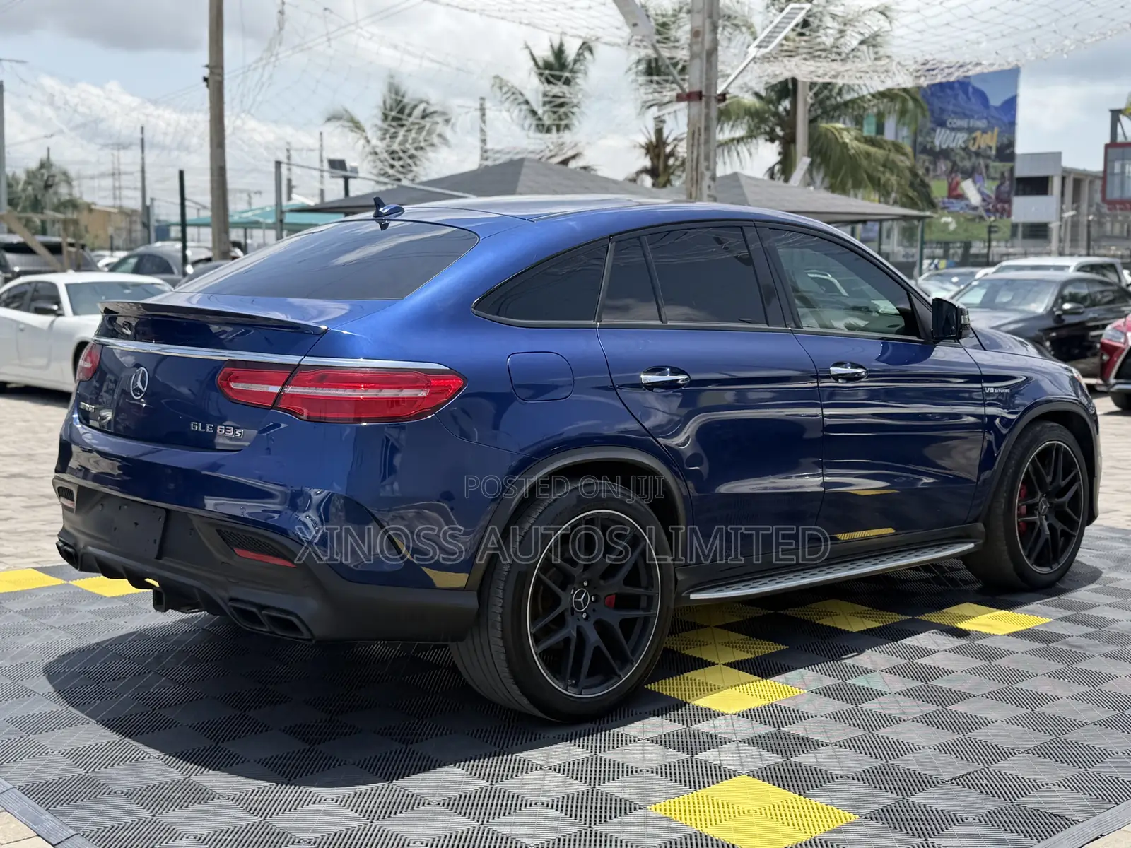 Mercedes-Benz GLE-Class AMG GLE 63 S 4MATIC 2017 Blue