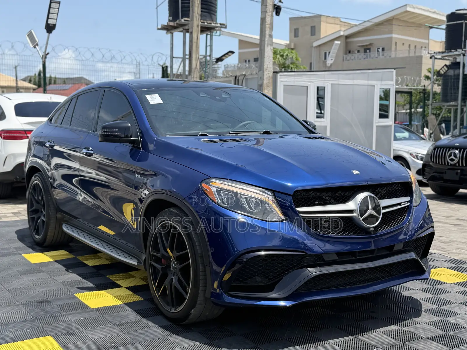 Mercedes-Benz GLE-Class AMG GLE 63 S 4MATIC 2017 Blue