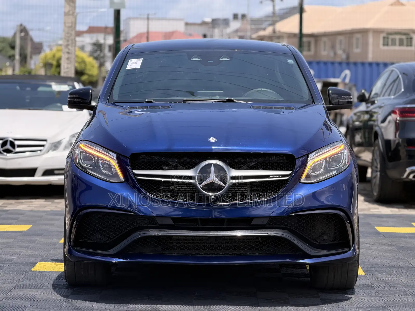 Mercedes-Benz GLE-Class AMG GLE 63 S 4MATIC 2017 Blue