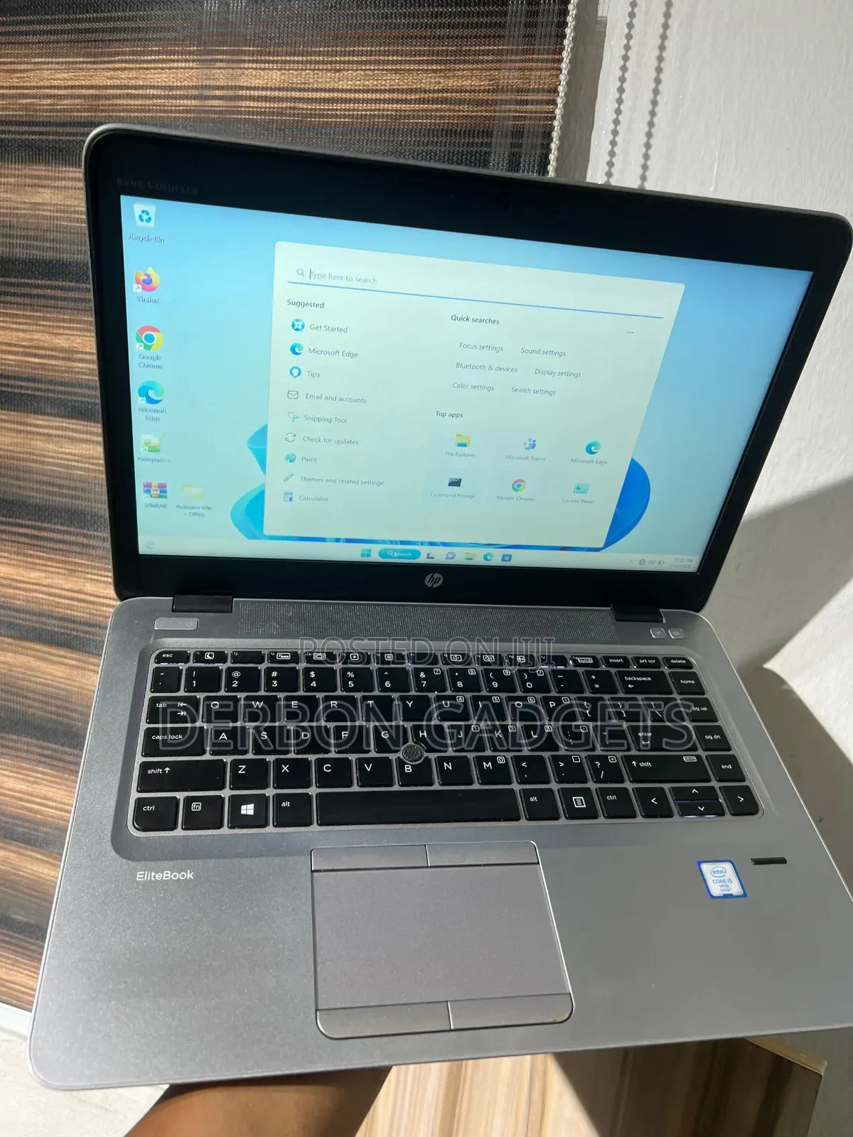 Laptop HP EliteBook 840 G3 8GB Intel Core i5 SSD 256GB
