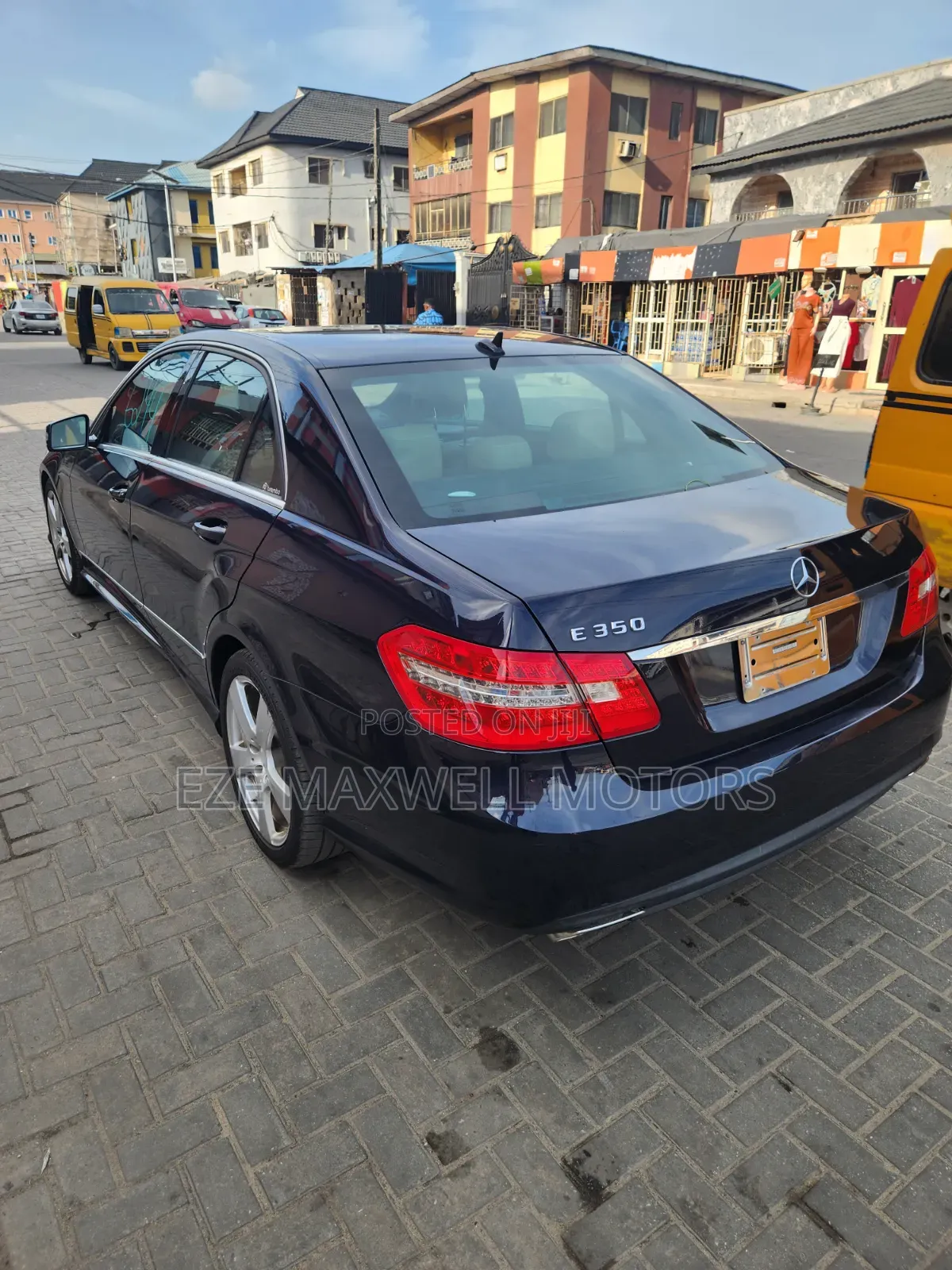 Mercedes-Benz E350 2010 Blue