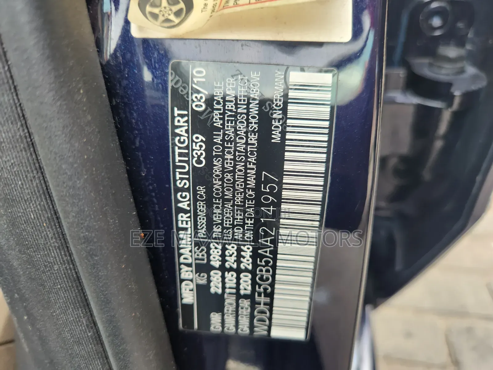 Mercedes-Benz E350 2010 Blue