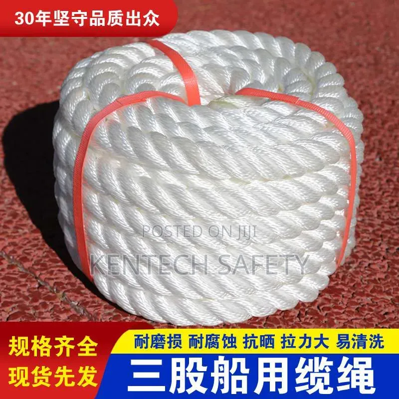 Nylon Marine Yatch Cable Ropes 10mm to 52mm 10mtr,20mtr,100mts ,200mtr