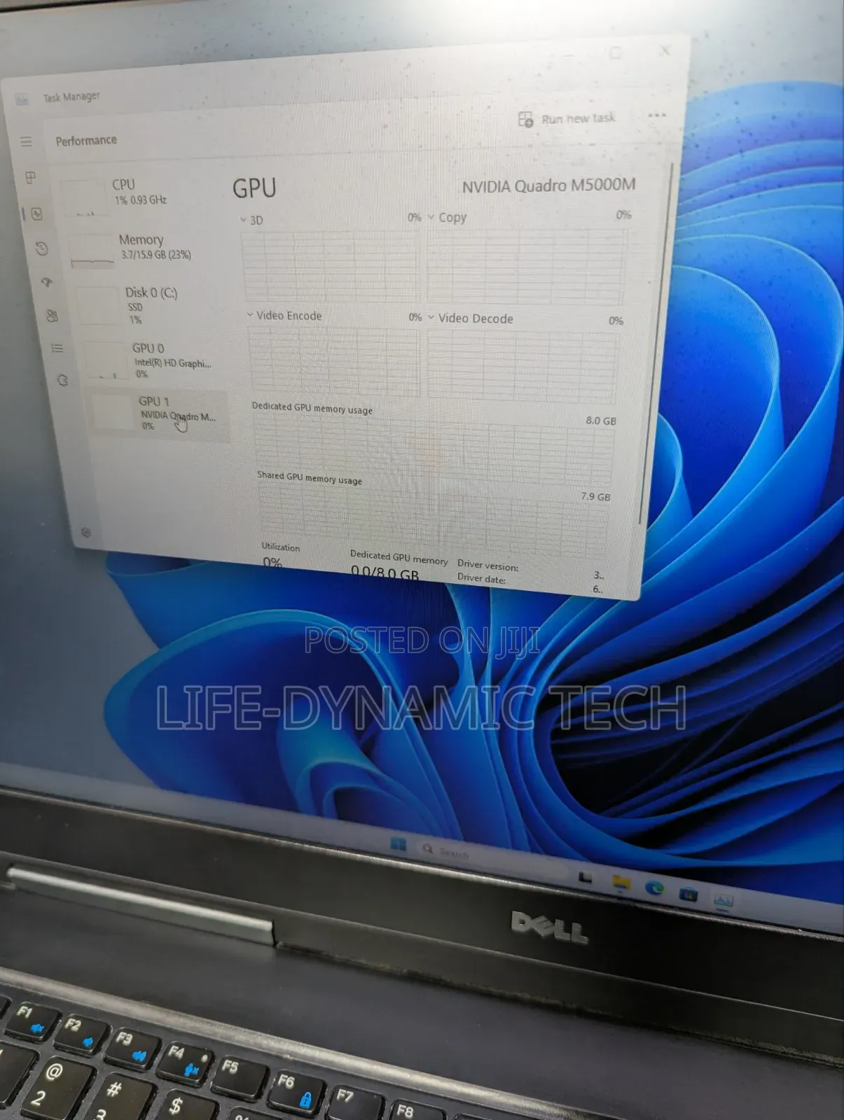 Laptop Dell Precision 7710 16GB Intel Core i7 SSD 512GB