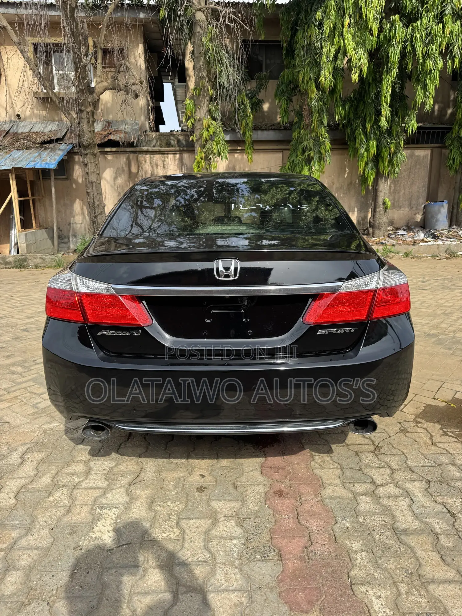 Honda Accord Sport 4dr Sedan (2.4L 4cyl CVT) 2014 Black