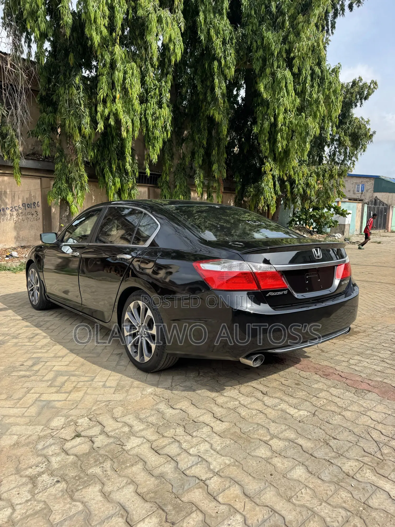 Honda Accord Sport 4dr Sedan (2.4L 4cyl CVT) 2014 Black