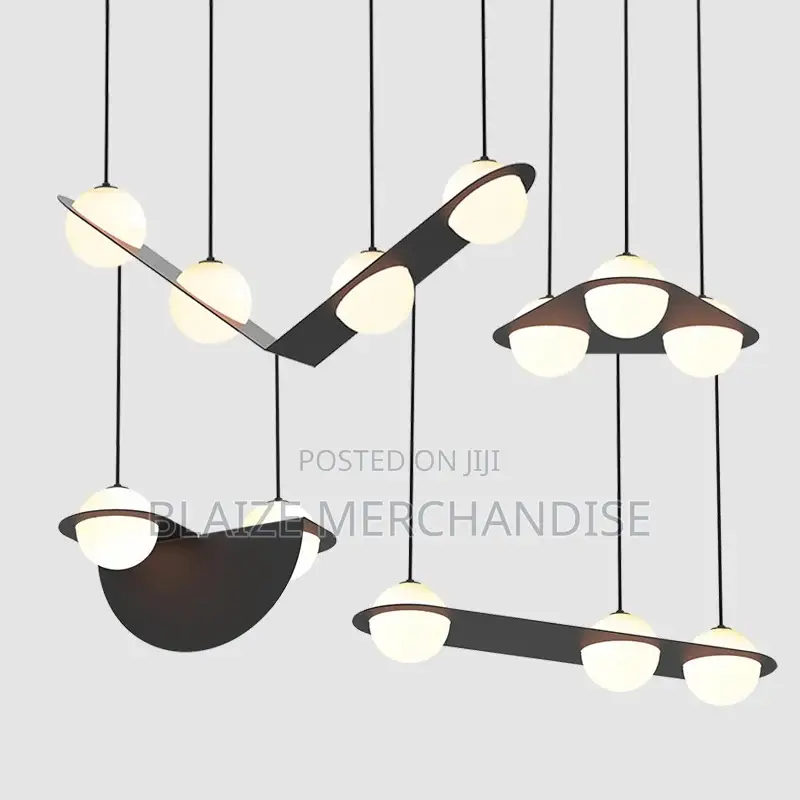 Chandelier, 4 Light Sources Ceiling Light Led Round Pendant Lighting