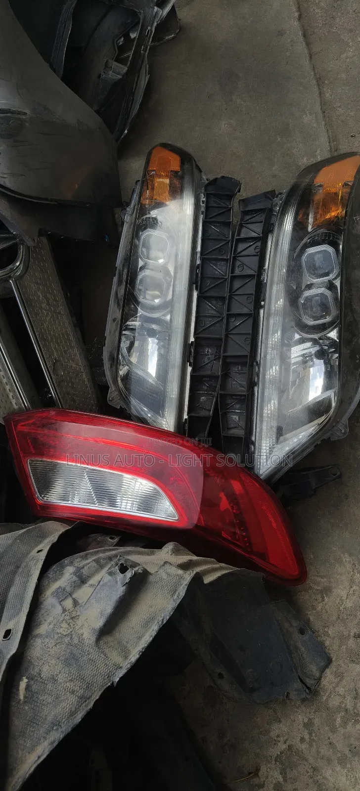 Head Lights 2014 Honda Accord Coupe Touring