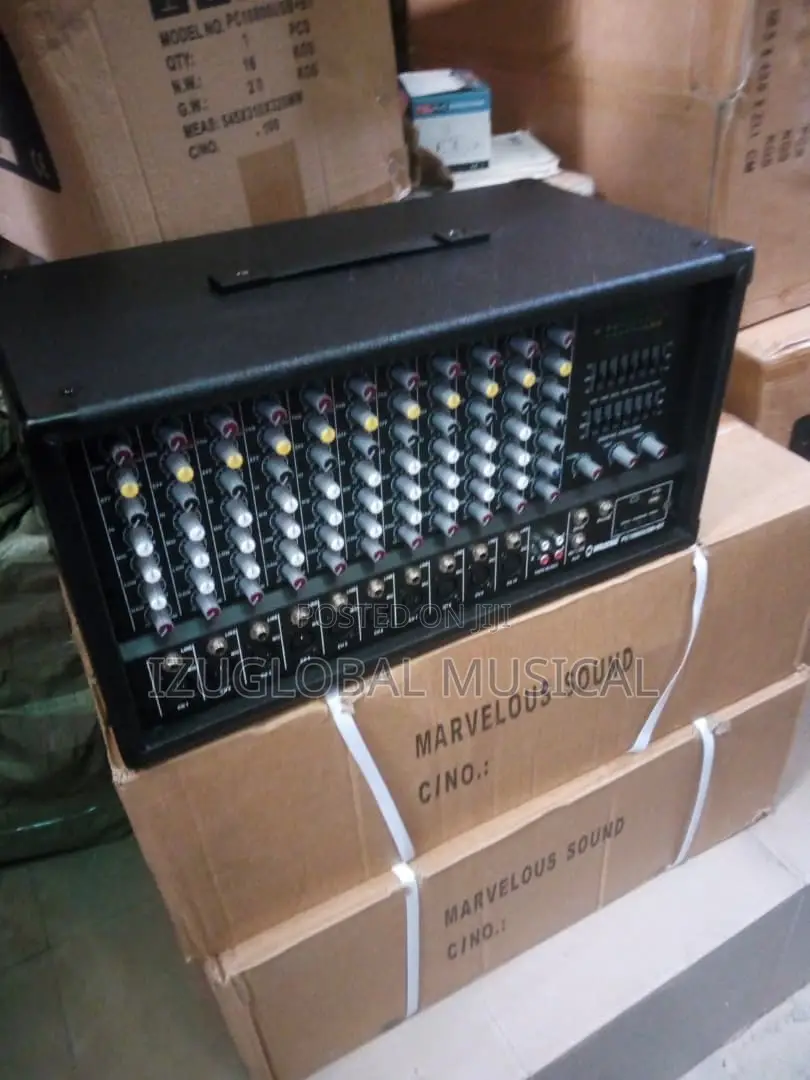10channel Box Mixer Amplifier