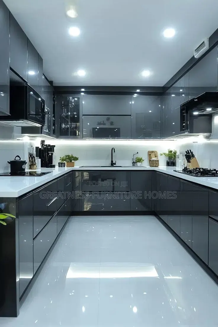 Kitchen Cabinet and Island