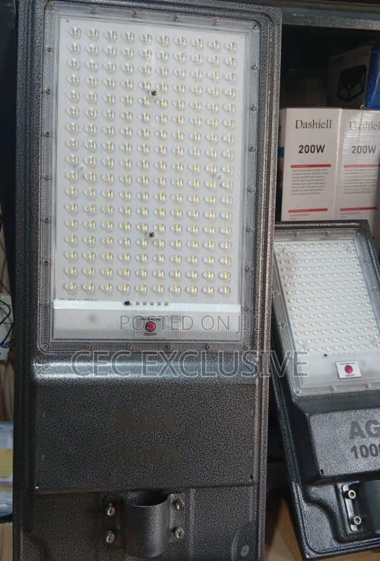 1000w Black Body Solar Street Light