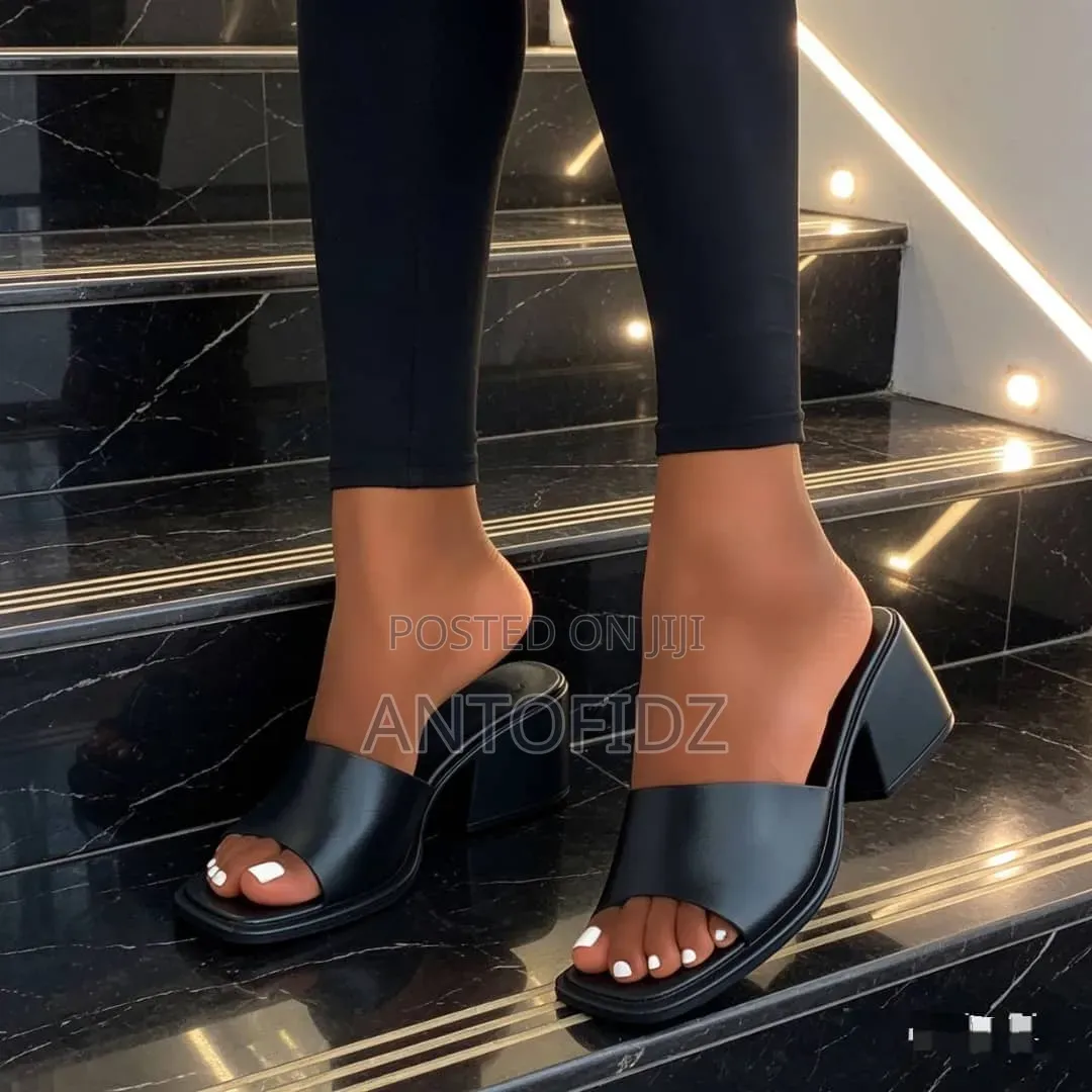 Classic Heel Slippers