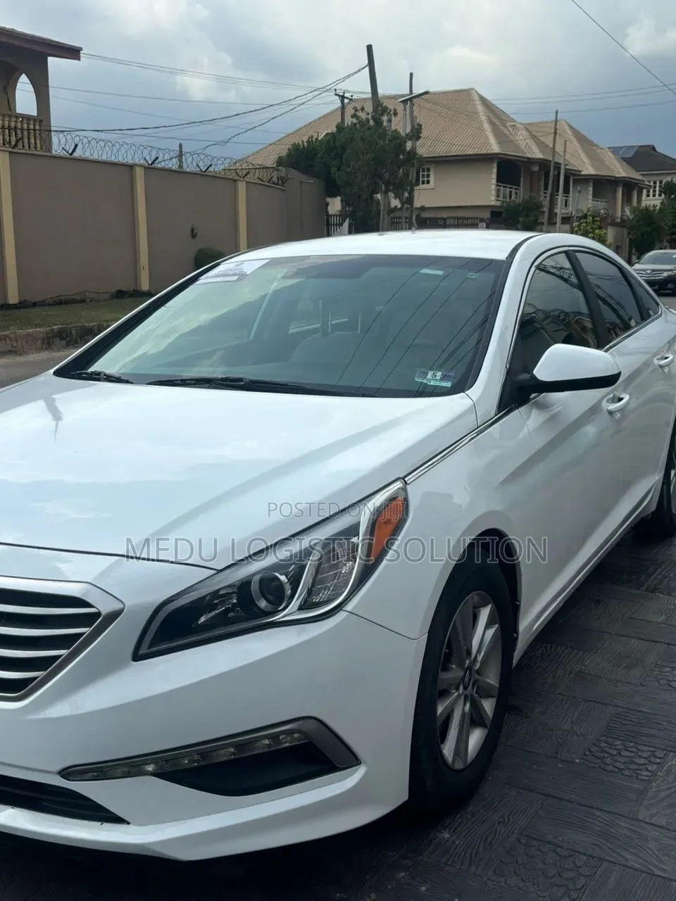 Hyundai Sonata Limited 4dr Sedan (2.4L 4cyl 6A) 2015 White