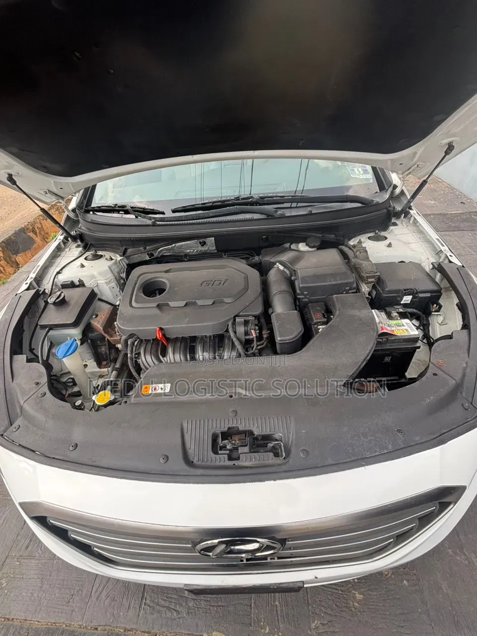 Hyundai Sonata Limited 4dr Sedan (2.4L 4cyl 6A) 2015 White