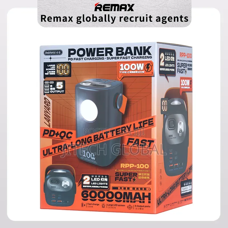 Remax Gutitan Series RPP-100 100w+22.5w Pd+Qc Outdoor