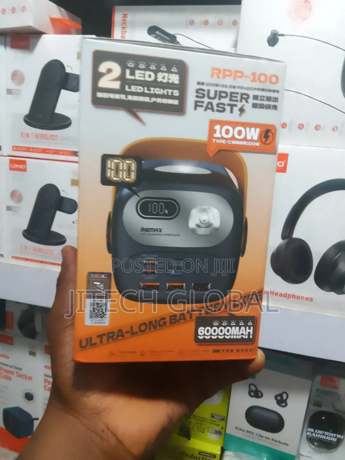 Remax Gutitan Series RPP-100 100w+22.5w Pd+Qc Outdoor