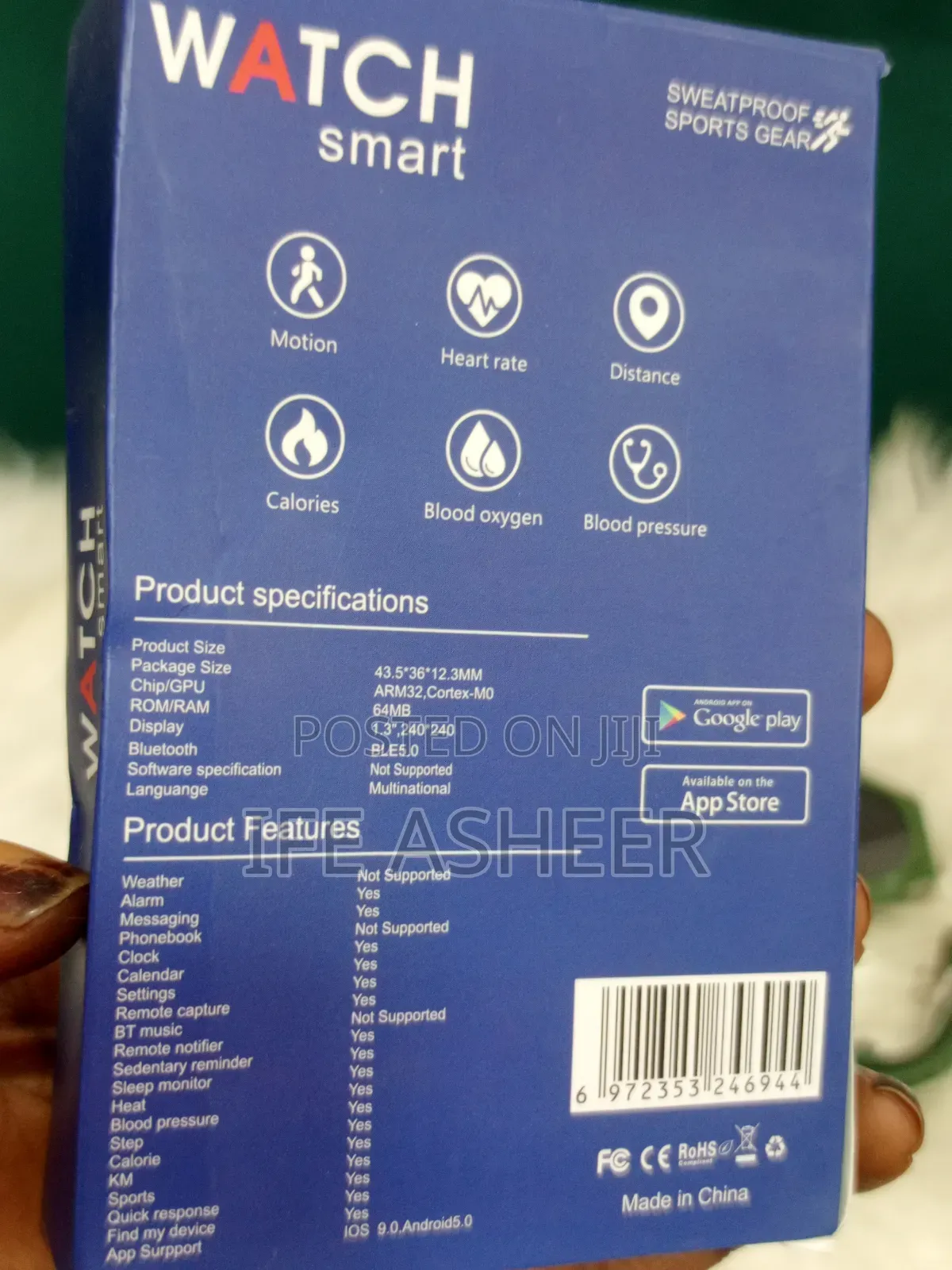 Watch Smart Waterproof Sport Gear Watch