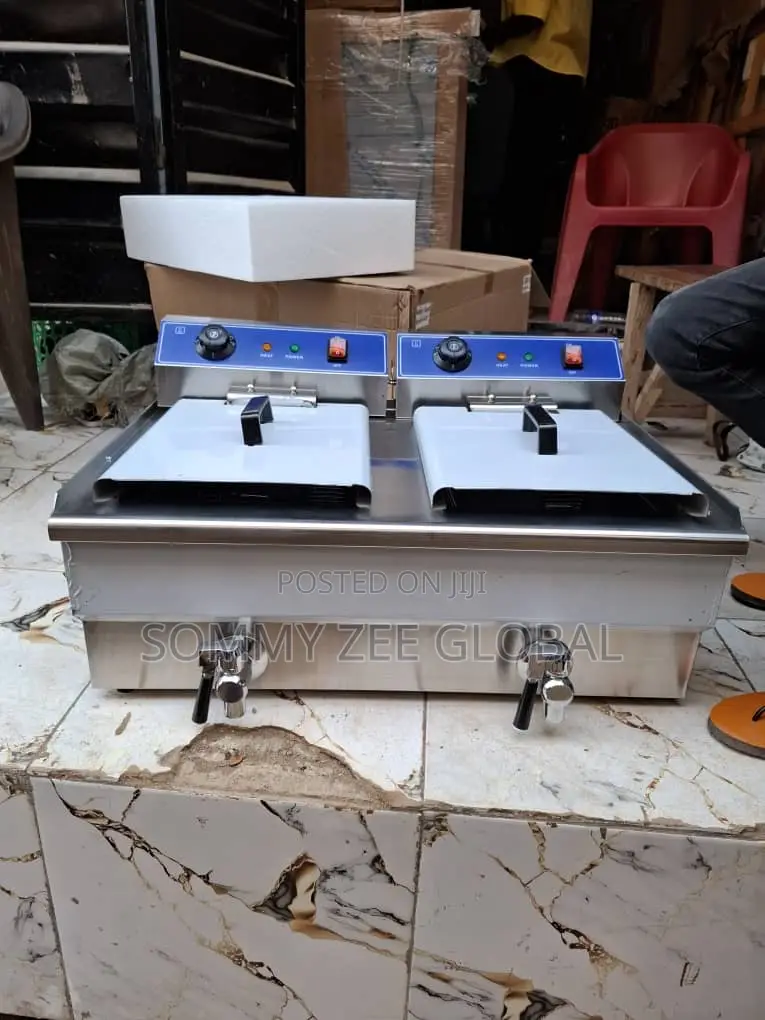 Deep Fryer 16 ×16 Double Basket