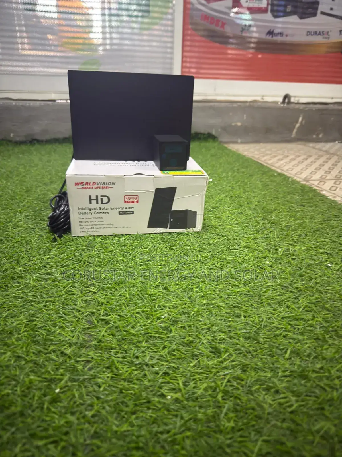 Intelligent Solar Energy Alert Battery Camera