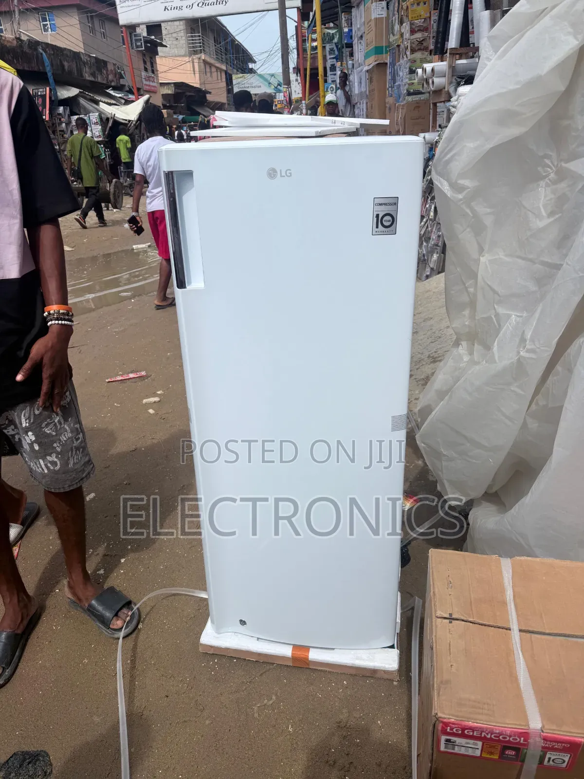 Lg 168 Liters Energy Saving Upright Freezer