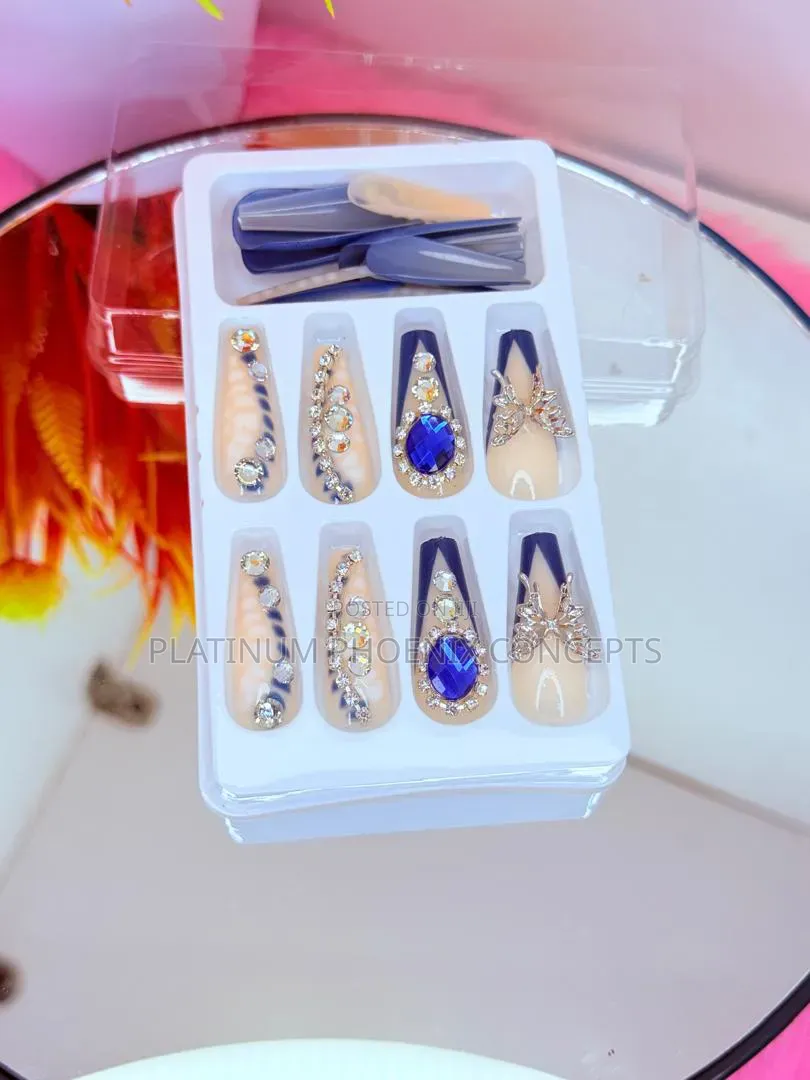 Press on Nail and Glue (Adhesive Artificial Nails)
