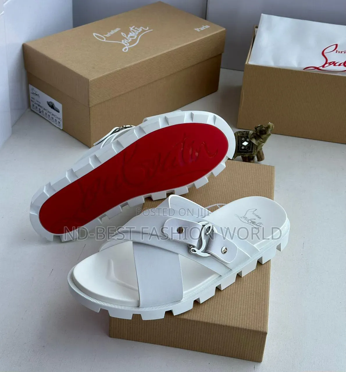 Christian Loubotin Slippers