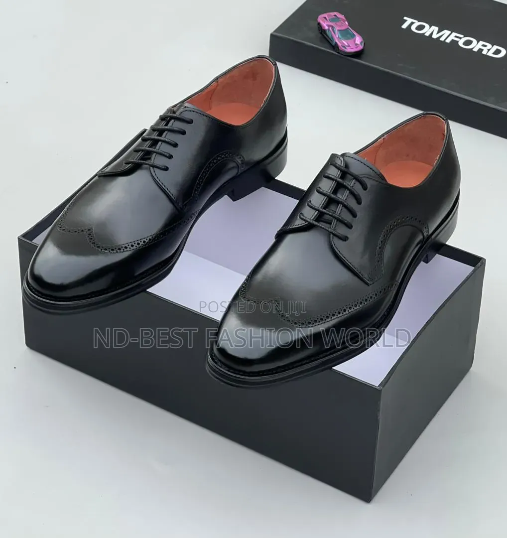 Brown Leather Clark Shoe