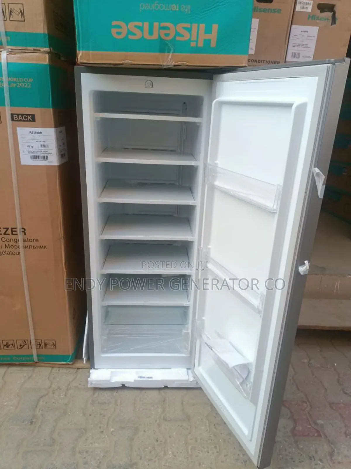 Hisense Upright Freezer for Ice Block