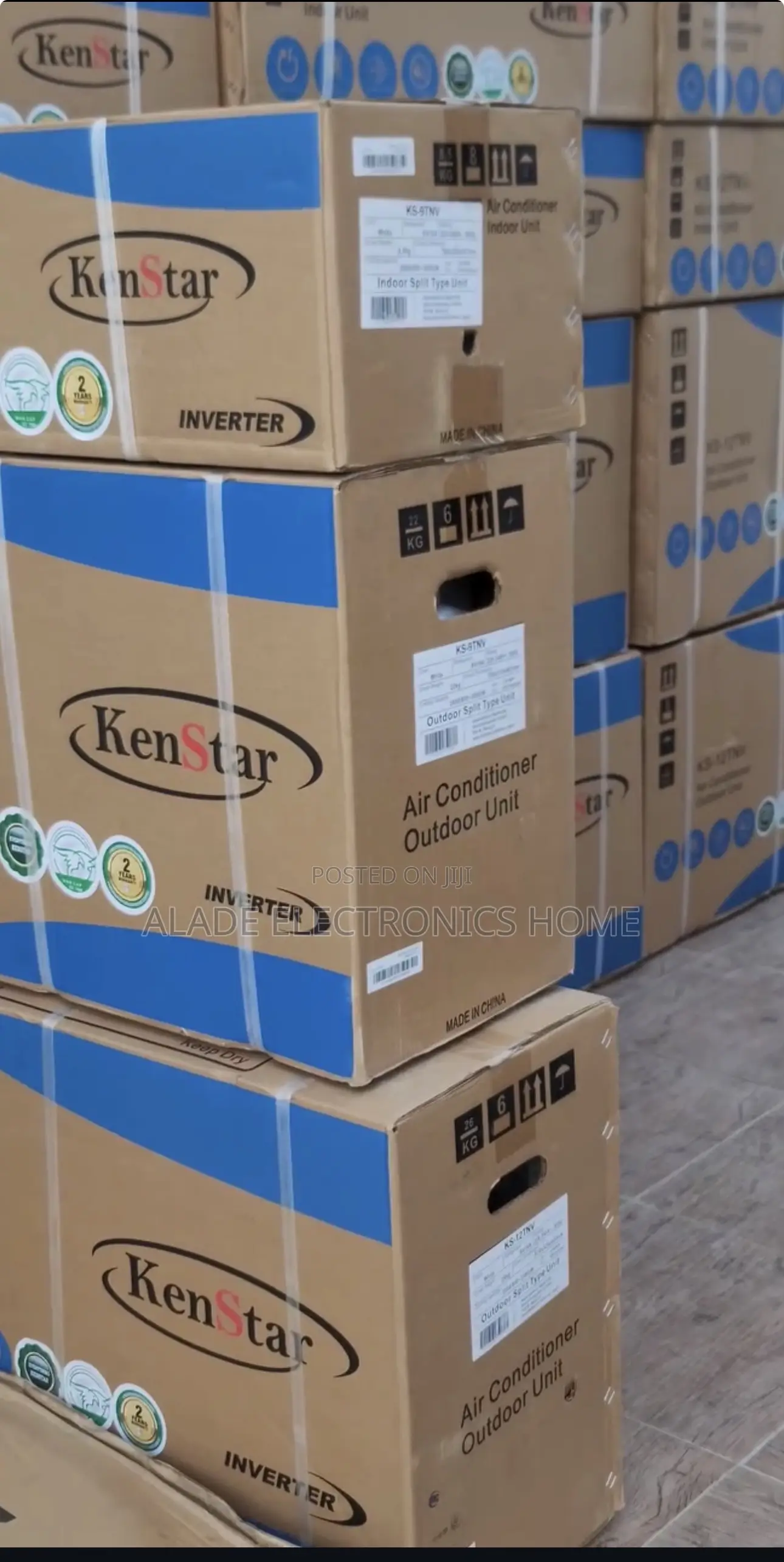 2hp” Kenstar Inverter Ac With Kits. Super Cool. 10yrs Warranty