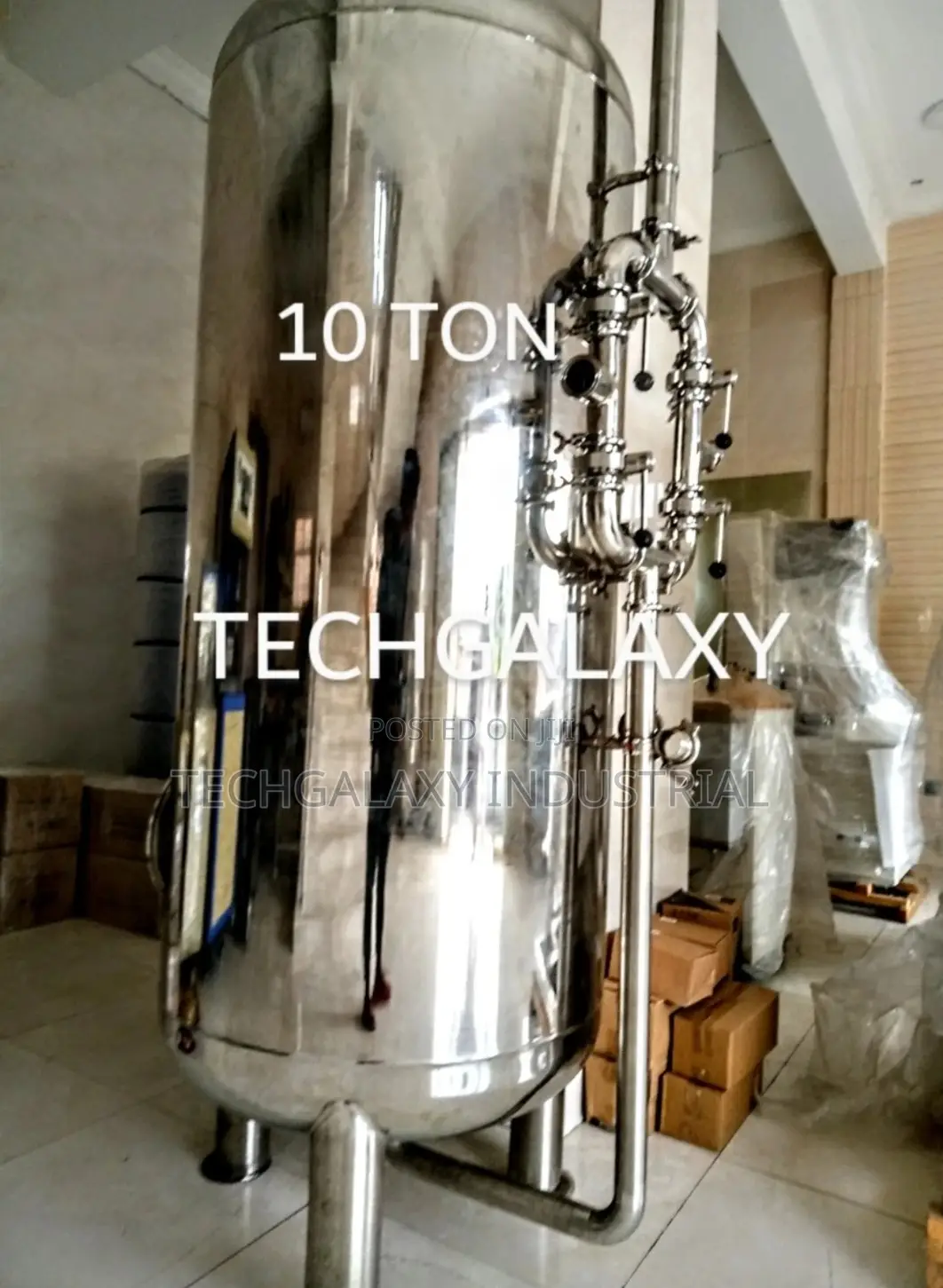 10,000 L/H Imported Stainless Water Treatment Plant - 10 Ton