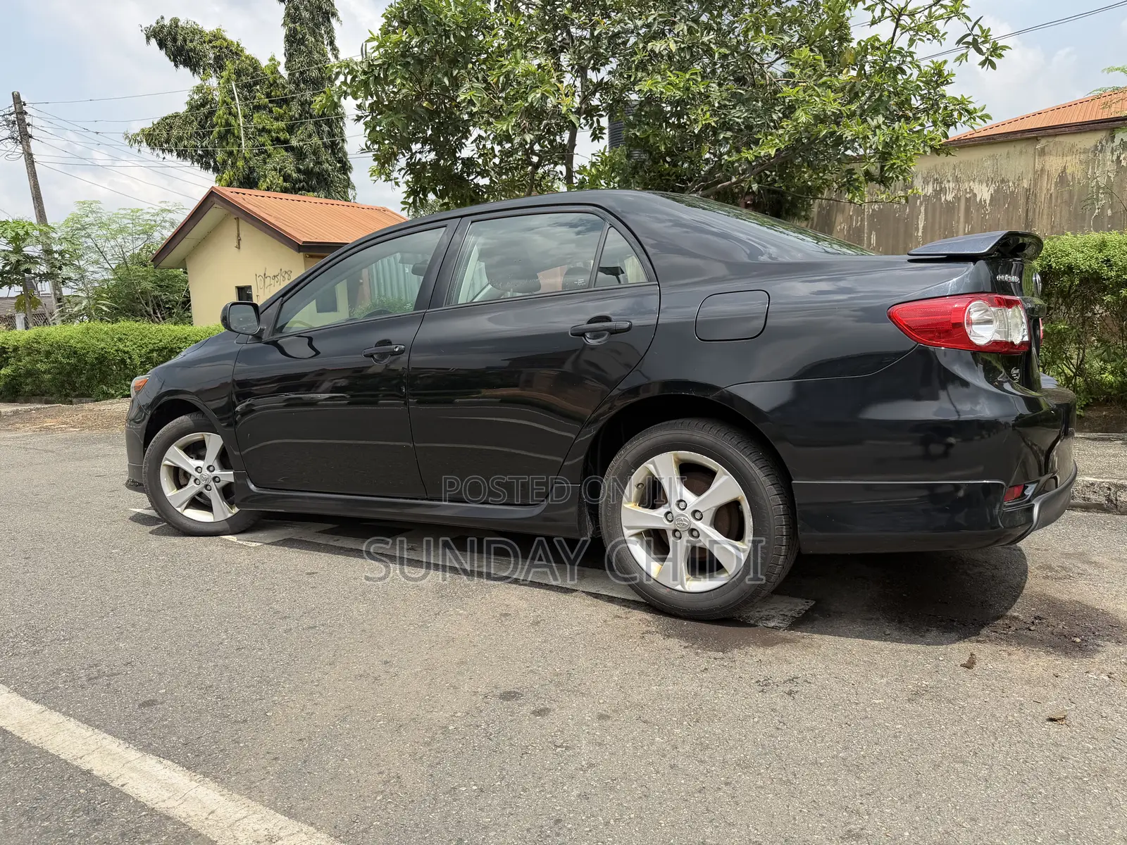 Toyota Corolla S 4dr Sedan (1.8L 4cyl 4A) 2011 Black